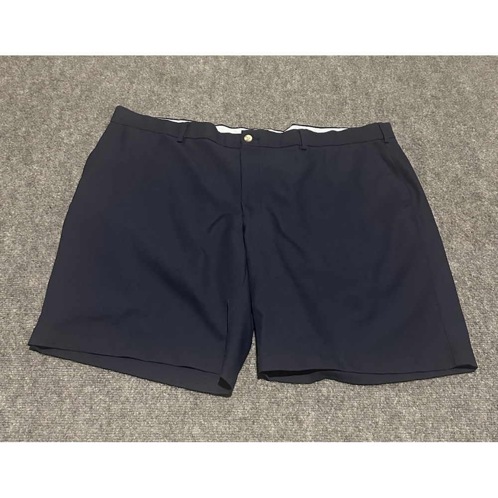Peter Millar Salem Performance Shorts Men's 44 Golf Crown Sport 9" Inseam Navy